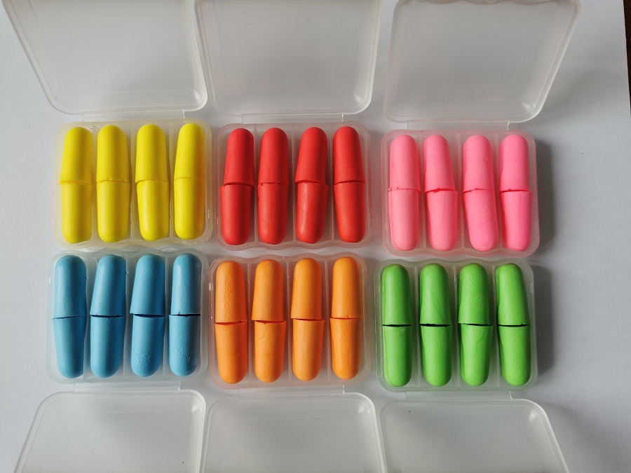 Earplug Set Foam - 4 Paren/set Comfort Ruisonderdrukking Foam Soft