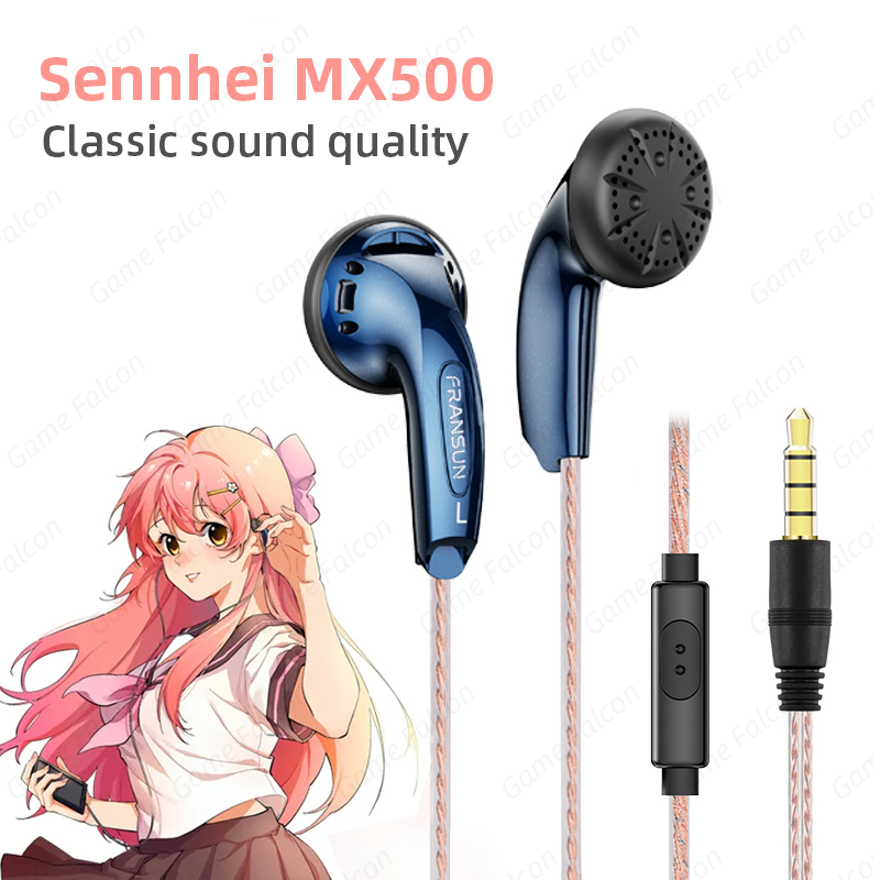 Earplug Set Foam - Klassieke oordopjes Sennhei MX500 Krachtige bas