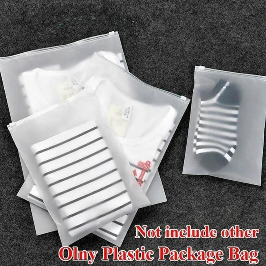 Travel Ziplock Bags - Draagbare bevroren helder plastic pakket doek