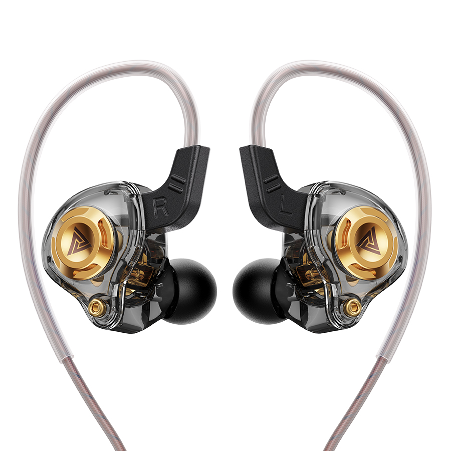 Earplug Set Foam - QKZ AK6 SRS HiFi Metalen Bedrade