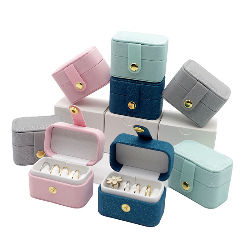 Accessories Travel Jewelry Box - PU Lederen Draagbare Sieradendoosje Bureau Reiskoffer