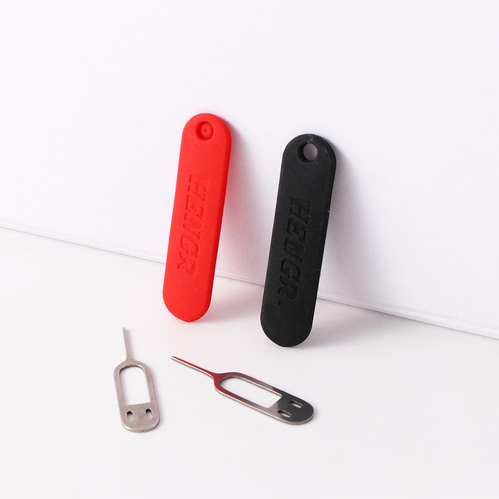Sim Card Holder Case - Metal anti-verlies pin-uitwerp hulpmiddel voor telefoon,