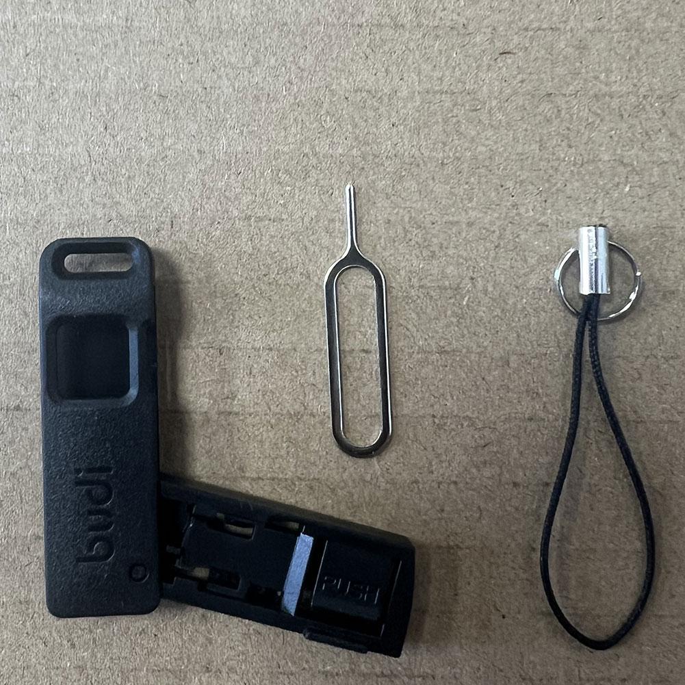 Sim Card Holder Case - Multifunctionele kaartensleuf opbergdoos Anti-verloren simkaart uitwerp