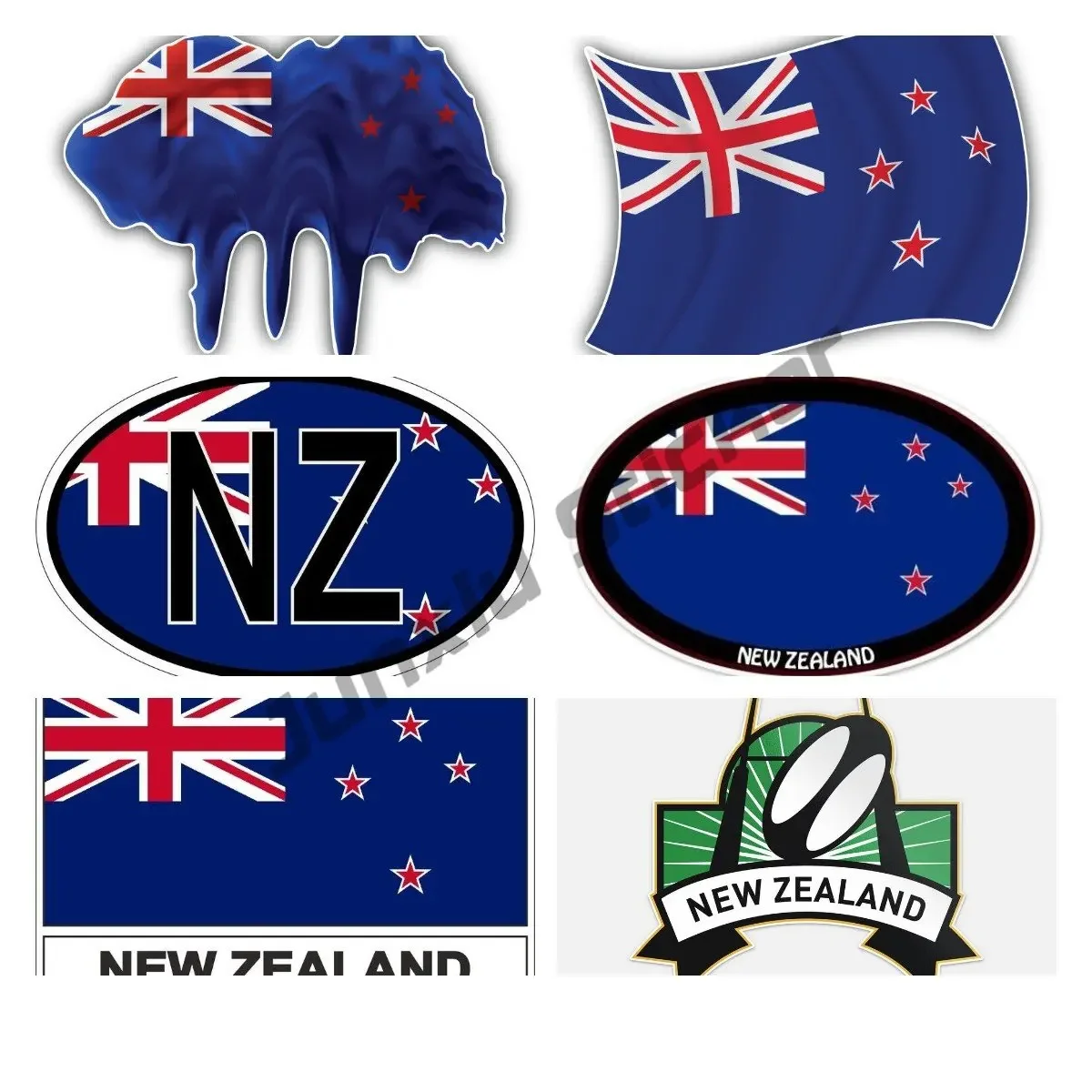 Travel Accessories New Zealand - Nieuw-Zeeland Vlag Vinyl Decal Styling Sticker