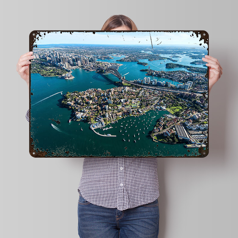 Travel Accessories Sydney - Sydney Australië Reisposter op maat gemaakt