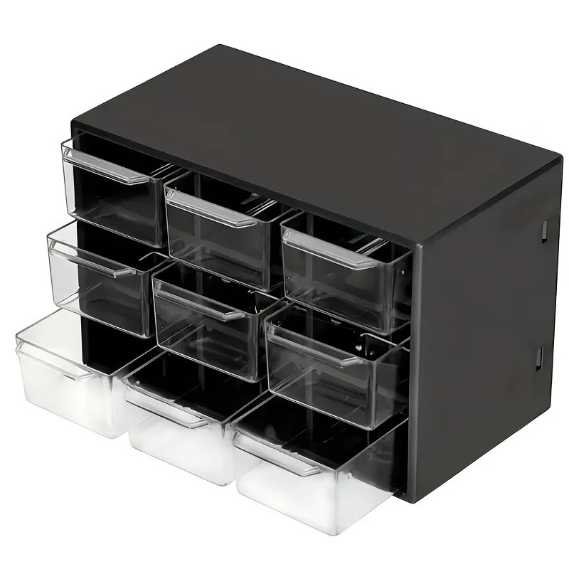 Accessories Travel Jewelry Box - 1pc stofdichte multi-grid desktop lade-organizer -