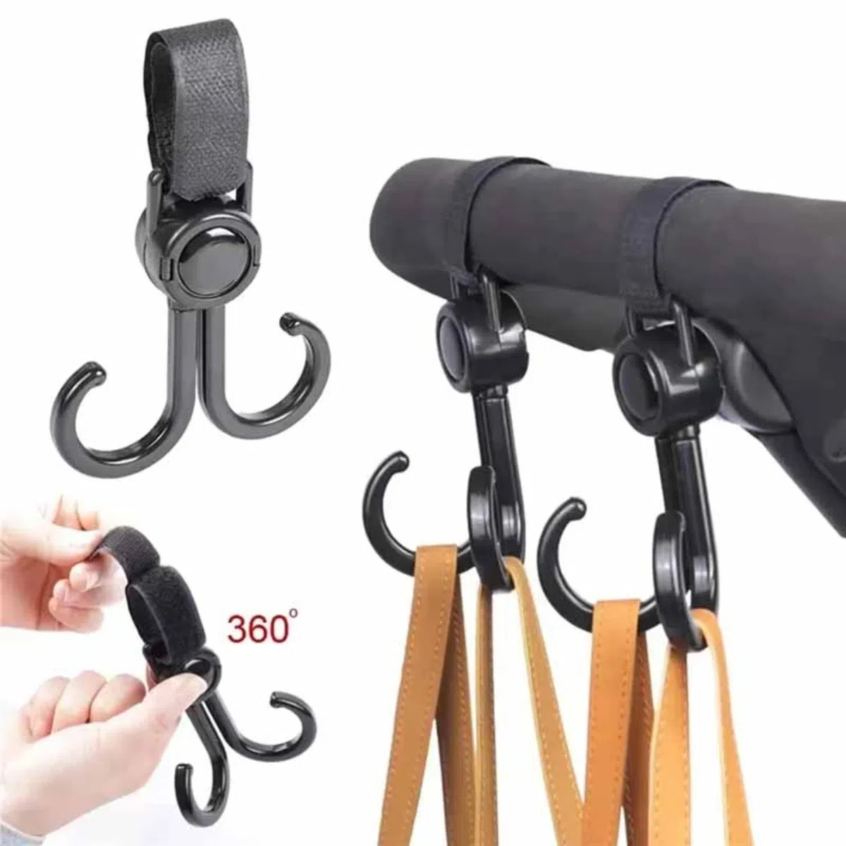 Draaibare dubbele haken Kinder - Travel Accessories With Baby recensie en prijs