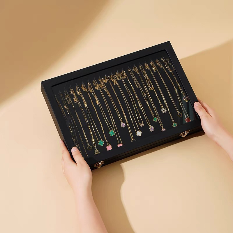 Houten sieradendoos voor bruil - Accessories Travel Jewelry Box recensie en prijs