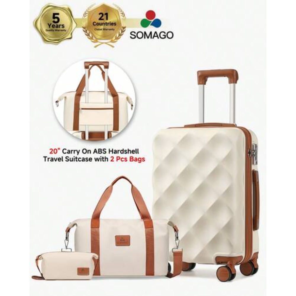 Lichtgewicht hardshell ABS 20  - Travel Lock Tsa Approved recensie en prijs