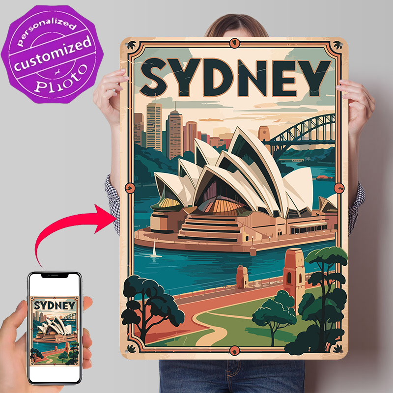 Sydney Travel 3D textuur gedru - Travel Accessories Sydney recensie en prijs