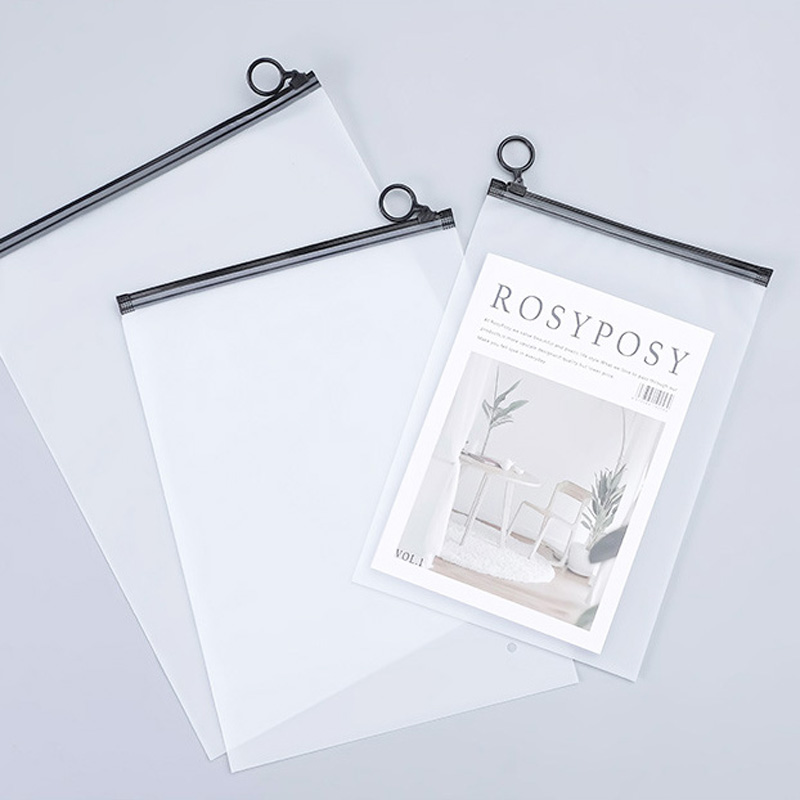 500 stks/partij Frosted Rits Z - Travel Ziplock Bags recensie en prijs