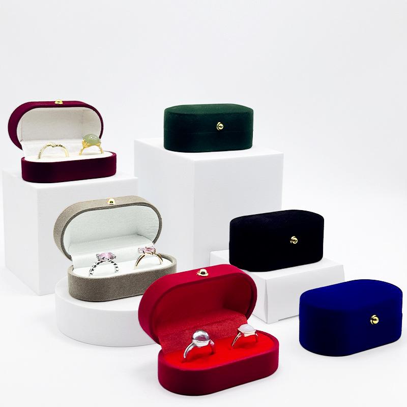 Mini vilten ringdoosje, draagb - Accessories Travel Jewelry Box recensie en prijs