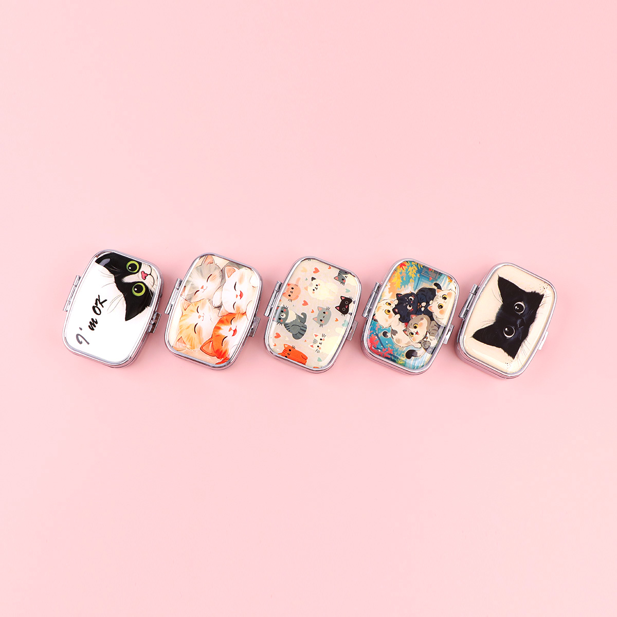 Zwarte Kat Pillendoosjes Carto - Accessories Travel Jewelry Box recensie en prijs