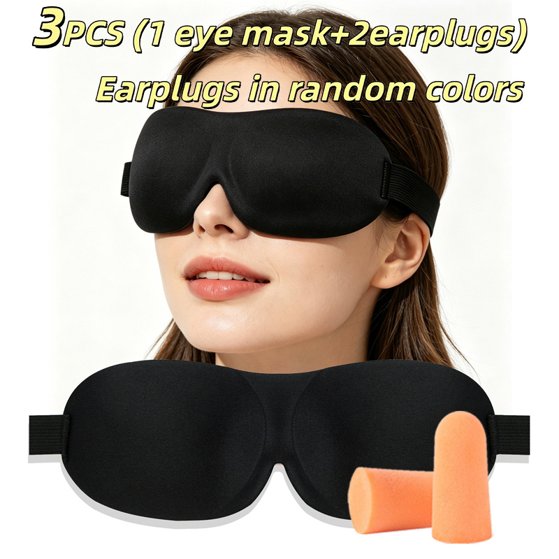 3-delige slaapset - Lichtgewic - Earplug Set Foam recensie en prijs
