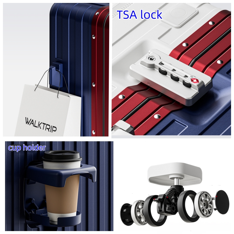 Koffer met voorvak, van PC-mat - Travel Lock Tsa Approved recensie en prijs