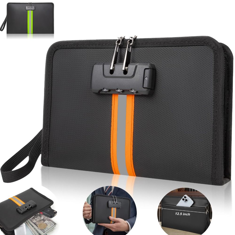 Vuurvaste geldzak met cijfersl - Travel Ziplock Bags recensie en prijs