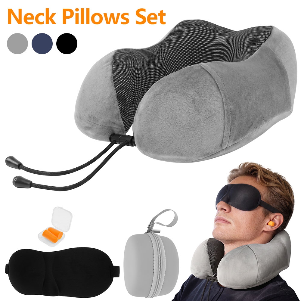 U-vormige traagschuim nekkusse - Earplug Set Foam recensie en prijs