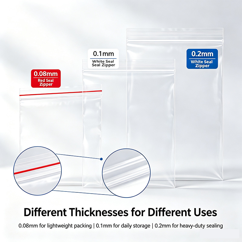 Transparante hersluitbare zakk - Travel Ziplock Bags recensie en prijs