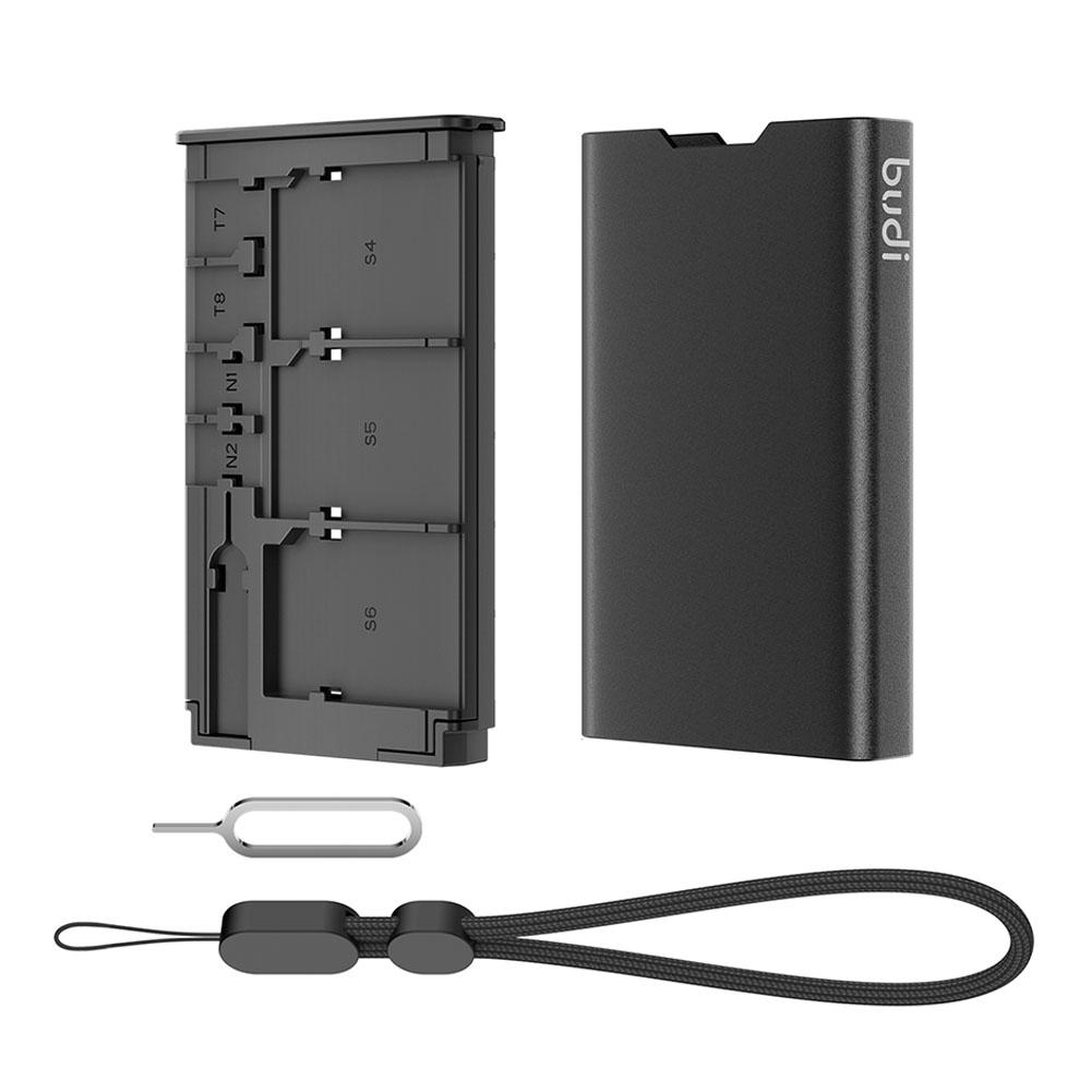 BUDI SD TF Sim-kaart Case Houd - Sim Card Holder Case recensie en prijs