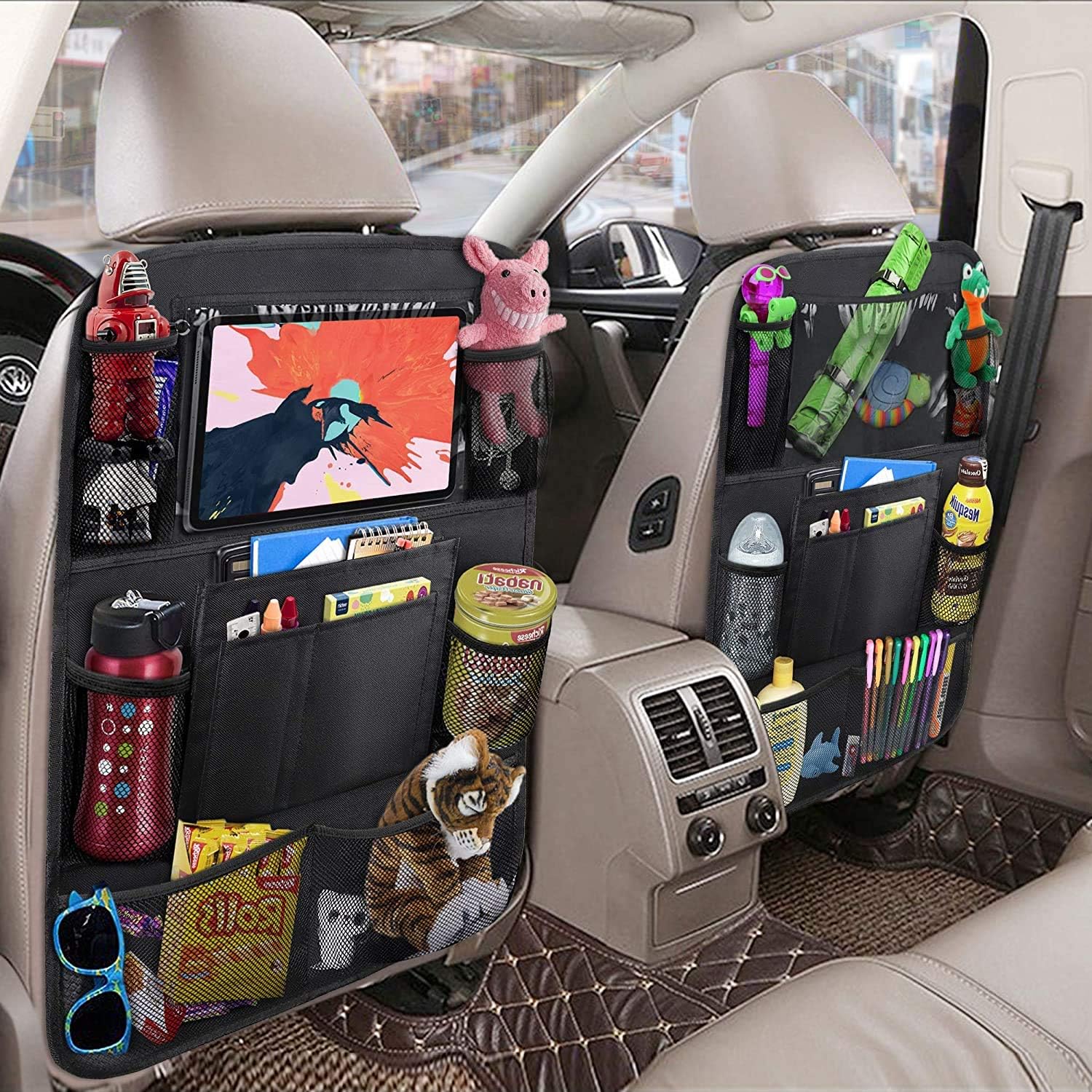 Auto-achterbank-organizer met  - Travel Accessories With Toddler recensie en prijs