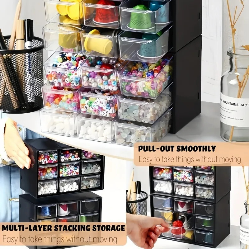1pc stofdichte multi-grid desk - Accessories Travel Jewelry Box recensie en prijs
