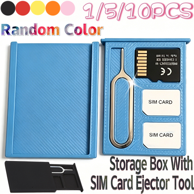 Draagbare PLA geheugenkaart op - Sim Card Holder Case recensie en prijs