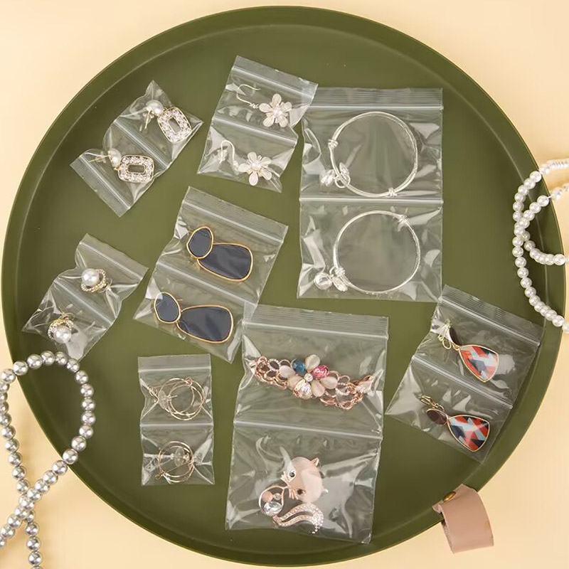 500 stuks transparante dubbele - Travel Ziplock Bags recensie en prijs